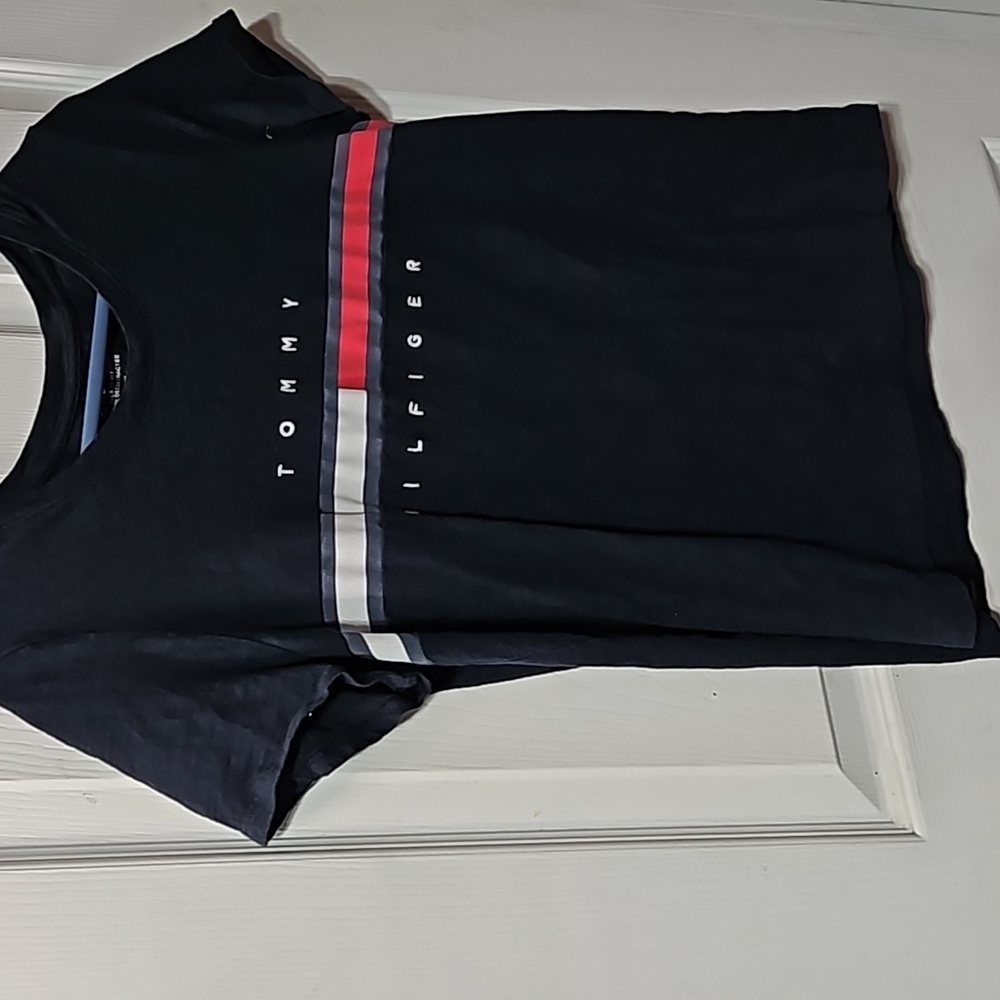 TOMMY HILFIGER Red, White And Blue Women's Cotton T-Shirt
